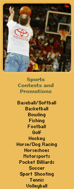 Odds On Promotions - Prize and Contest Insurance, sports promotions, retail promotions, gaming promotions, media promotions, automotive promotions, tradeshow promotions, contest promotions and sports contests.